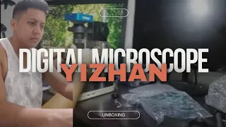 DIY | SETUP DIGITAL MICROSCOPE - YIZHAN | UNBOX | TESTING