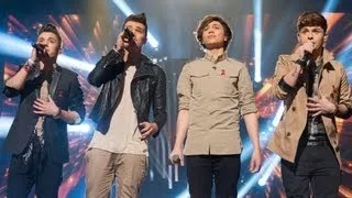 Union J sing Lonestar's I'm Already There - Live Week 9 - The X Factor UK 2012