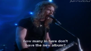 Metallica - Sanitarium - Sad - Roam [Live San Diego DVD 1992] (W/ Lyrics)