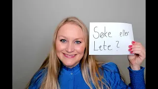 Video 1018 Søke eller lete?