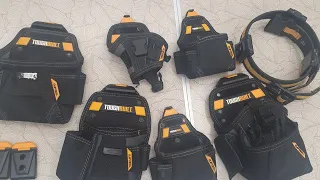 подсумки toughbuilt, пояс toughbuilt для потолочника. мой набор подсумков.