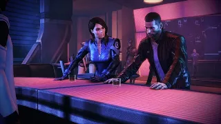 Mass Effect 3 Legendary Edition:Эшли Пьяная на Полу и Пьянка с Эшли