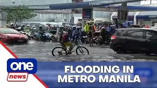 Floods hit Metro Manila amid heavy rains