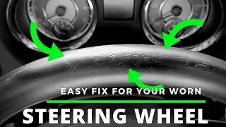 How to Fix your STEERING WHEEL | Step by step Guide | Satisfying Car Interior Transformation Repair
