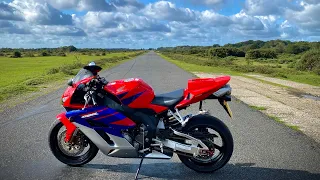 2005 Honda CBR1000-RR5 Fireblade Review - Onboard