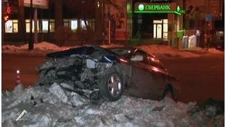 Разбитую «Тойоту Чайзер» бросил автомобилист у штаба ВВО.MestoproTV