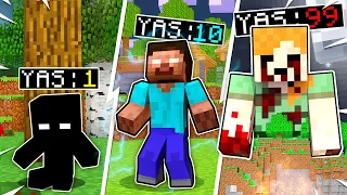 Minecraft'ta HER DAKİKA MİNECRAFT EFSANELERİNE DÖNÜŞÜYORUZ!!