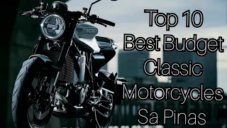 Top 10 Budget Classic Motorcycles sa Pinas Ngayong 2021!