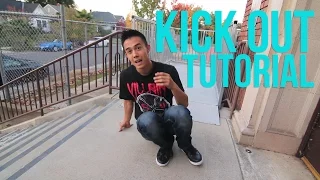 How to Breakdance | Kick Outs | Footwork Basics