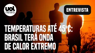 Onda de calor extremo no Brasil: SP pode ter 39ºC; Cemaden: 'Calor varrerá o país; sempre há risco'