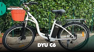 Recensione DYU C6: bici elettrica da donna, ma adatta davvero a TUTTI