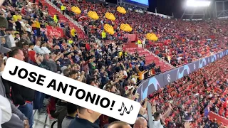 SEVILLA FANS APPLAUD ARSENAL CHANT 👏 Sevilla 1-2 Arsenal (24/10/23)