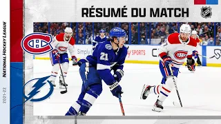 Canadiens vs Lightning 28/12/21 | Saison 2021-22 Match 32