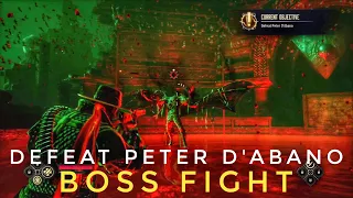 Evil West | Defeat Peter D'Abano | BOSS FIGHT