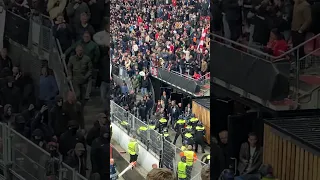 AZ Alkmaar - West Ham United Hooligans vs ME