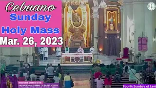 Mar. 26, 2023 Cebuano Anticipated Sunday Mass @Nat'l. Shrine of St. Joseph(Cebu)*5th Sunday of Lent