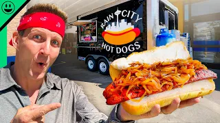 Seattle Food Truck Tour!! West Coasters Lost Their Minds!!