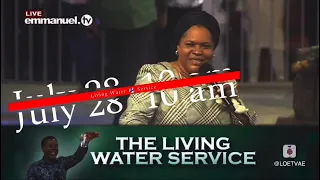 New announcement for SCOAN  LIVING WATER Service on the 28th of July  23 come one come all ￼