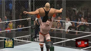 Sheamus vs Big Show  Steel Cage match WWE 2K15 PC