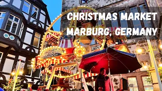 ✨Christmas Market, Marburg, Germany-2022 || Weihnachtsmarkt Marburg 🇩🇪