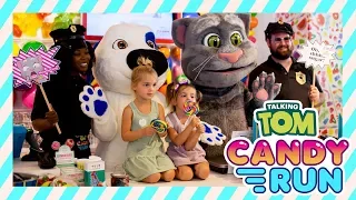 Talking Tom Candy Run in Real Life! (Outfit7 New Game Launch Event @ Dylan’s Candy Bar, Los Angeles)