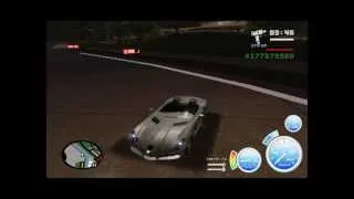 GTA San andreas mercedes benz (racing car)