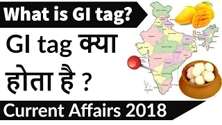 What is GI Tag? जीआई टैग क्या है? इसका उपयोग क्यो किया जाता है Current Affairs 2018