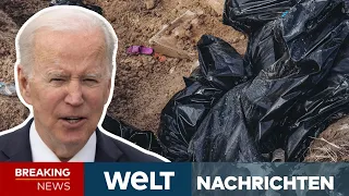 UKRAINE-KRIEG: Satellitenbilder beweisen russisches Morden – Biden-Ansage an Putin | WELT Newsstream