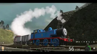 THOMAS VS LBSC!-THE RIDE THAT NEVER ENDS!-TOBY CRASHED!-THOMAS AND FRIENDS-TRAINZ RAILROAD SIMULATOR