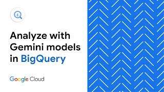 Analyze data in BigQuery using Gemini models