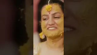 Rubina dilaik sister rohini dilaik.. haldi ceremony#rubinadilaik #viralvideo #jyotikadilaik