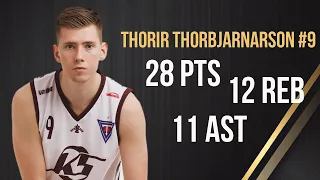 Thorir Thorbjarnarson #9 / Tindastoll vs. Keflavik