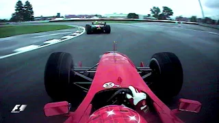 Schumacher Battles Coulthard | 2000 US Grand Prix