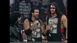 Kevin Nash, Scott Hall & Syxx sing Bad Boys on Nitro! 1997 (WCW)
