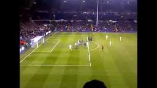 Bale Free Kick vs Lyon 2-1 14/2/13