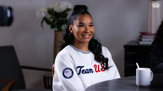 Jordan Chiles reflects on the support she received from Simone Biles | Black Excellence All-Around