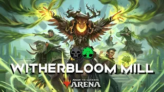 Witherbloom mill?! | GOLGARI CONTROL STANDARD BO1 DECK GUIDE | Cauldron mill STRIXHAVEN MTG Arena.