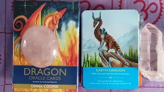 Dragon Oracle Cards by Diana Cooper: A deck Review and Complete Flip-through