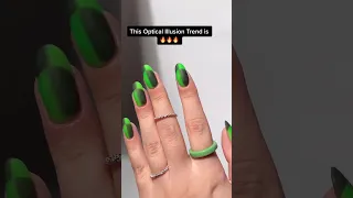 Optical Illusion Nails💚 | Nailboo Dip Powder