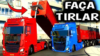 DAMPERİ KALDIRDIK • FAÇA BASIK HAFRİYAT TIRI   ETS 2 MP MOD