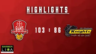 BAYER GIANTS Leverkusen : Kirchheim Knights | 103:86 | Highlights | ProA 2019/20