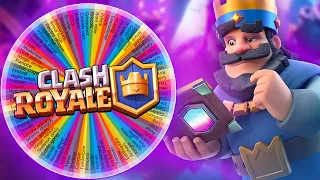 Clash Royale Çarkını Çevirip Destemi Belirledim !!! Rezalet Destelerle Oynadım 😁