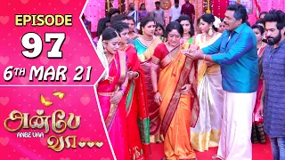 Anbe Vaa Serial | Episode 97 | 6th Mar 2021 | Virat | Delna Davis | Saregama TV Shows