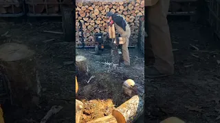 Wood Chopper Firewood #firewood #chopper #choppingwood #machine