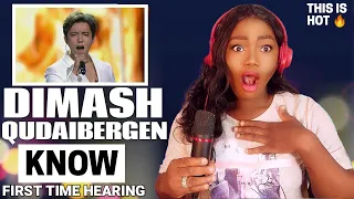 SINGER REACTS | FIRST TIME HEARING DIMASH QUDAIBERGEN - Know REACTION!!!😱 | He is Incredible 🔥