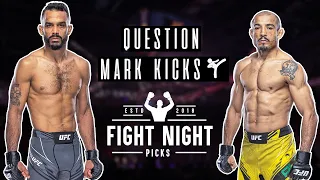 Question Mark Kicks - UFC Fight Night: Font vs. Aldo Preview