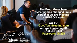 Brent Gove Team Meeting 15 September 2022