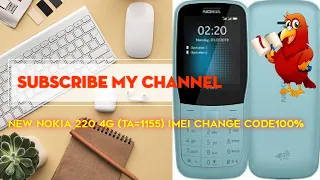 Nokia 220 4g(TA-1155) IMEI change code 100% sim invalid network registration failed solution
