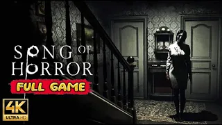 Song of Horror: Complete Edition Gameplay Walkthrough FULL GAME (4K Ultra HD) - No Commentary