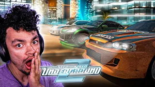 If Need for Speed Underground 2 GOT A REMASTER?! (Fan Trailer Reaction)